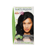 NATURIGIN Black 2.0 Natural Organic Hair Color Box – Permanent Hair Dye for Deep Black Hair | E11 Store